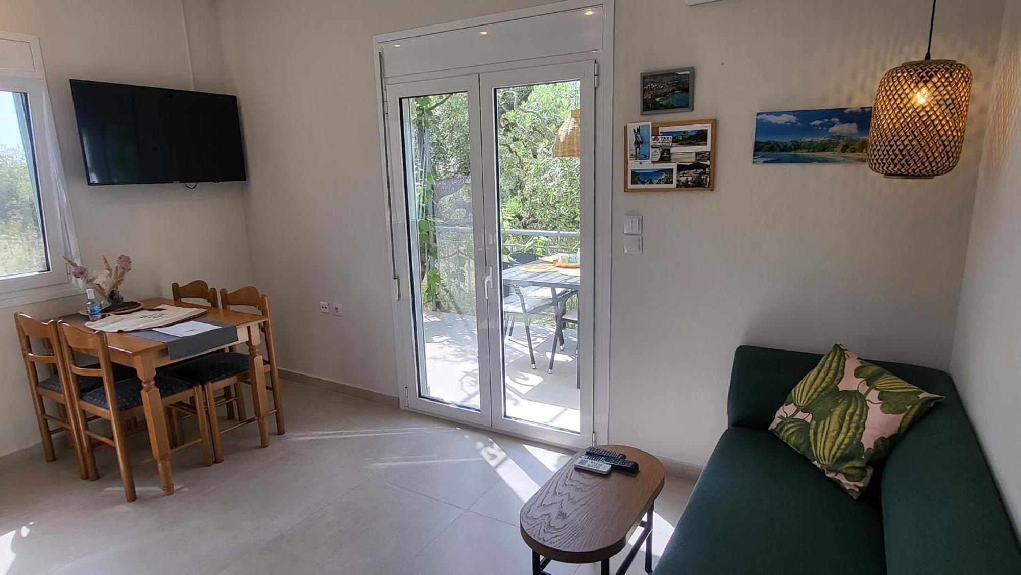 Ioannis Houses - Gemuetliches Ferienhaus Im Olivenhain Skala Potamia  Ruang foto
