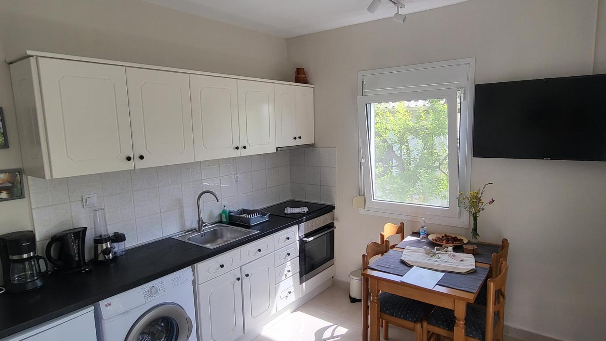 Ioannis Houses - Gemuetliches Ferienhaus Im Olivenhain Skala Potamia  Ruang foto