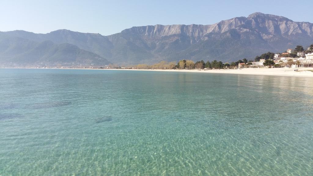 Ioannis Houses - Gemuetliches Ferienhaus Im Olivenhain Skala Potamia  Bagian luar foto